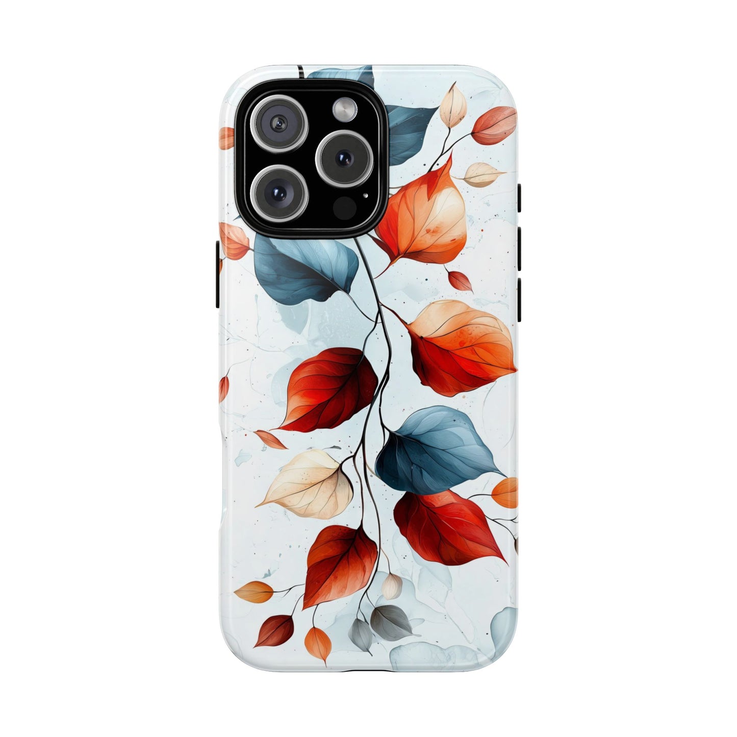 Crimson Drift | Minimalist Botanical Phone Case for iPhone, Pixel & Samsung