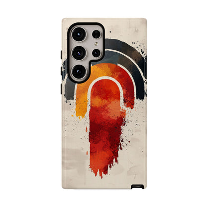 Boho Retro Splash Rainbow Phone Case for iPhone, Pixel & Samsung