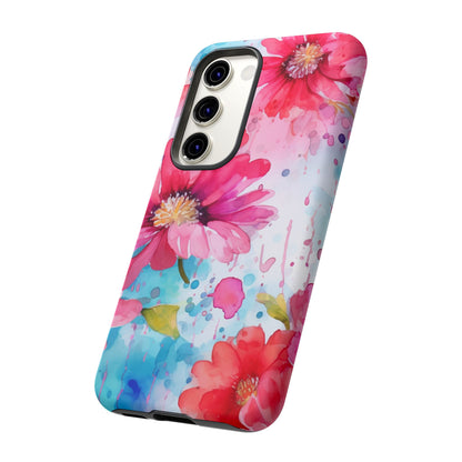 Watercolor Bloom Floral Mobile Case