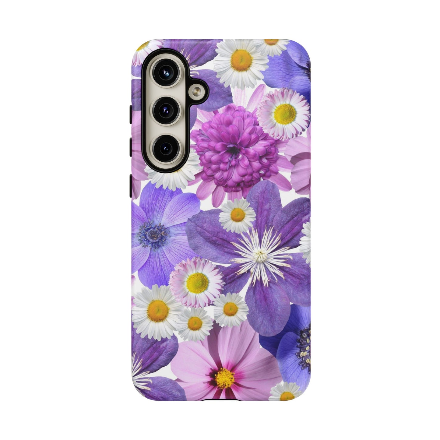 Lavender Blossom Floral Mobile Case