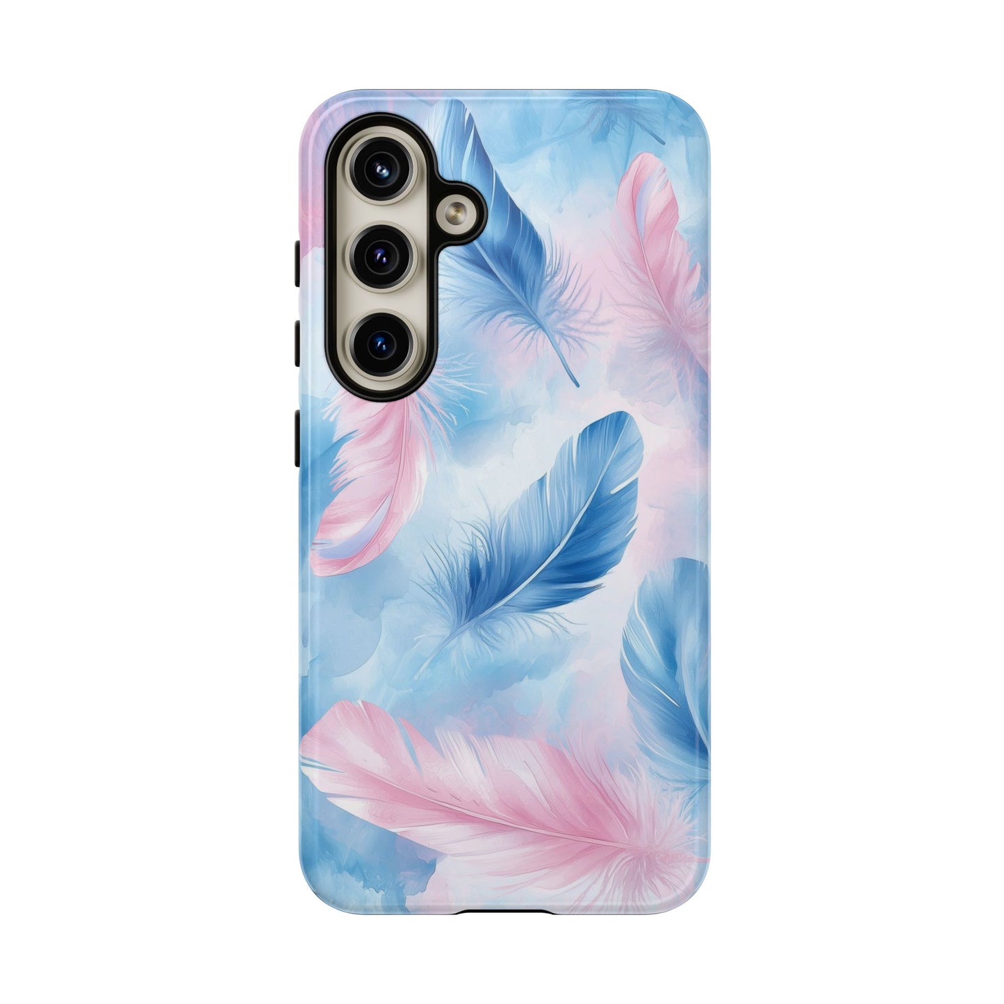 Whispering Feathers Watercolor Phone Case for iPhone, google Pixel & Samsung