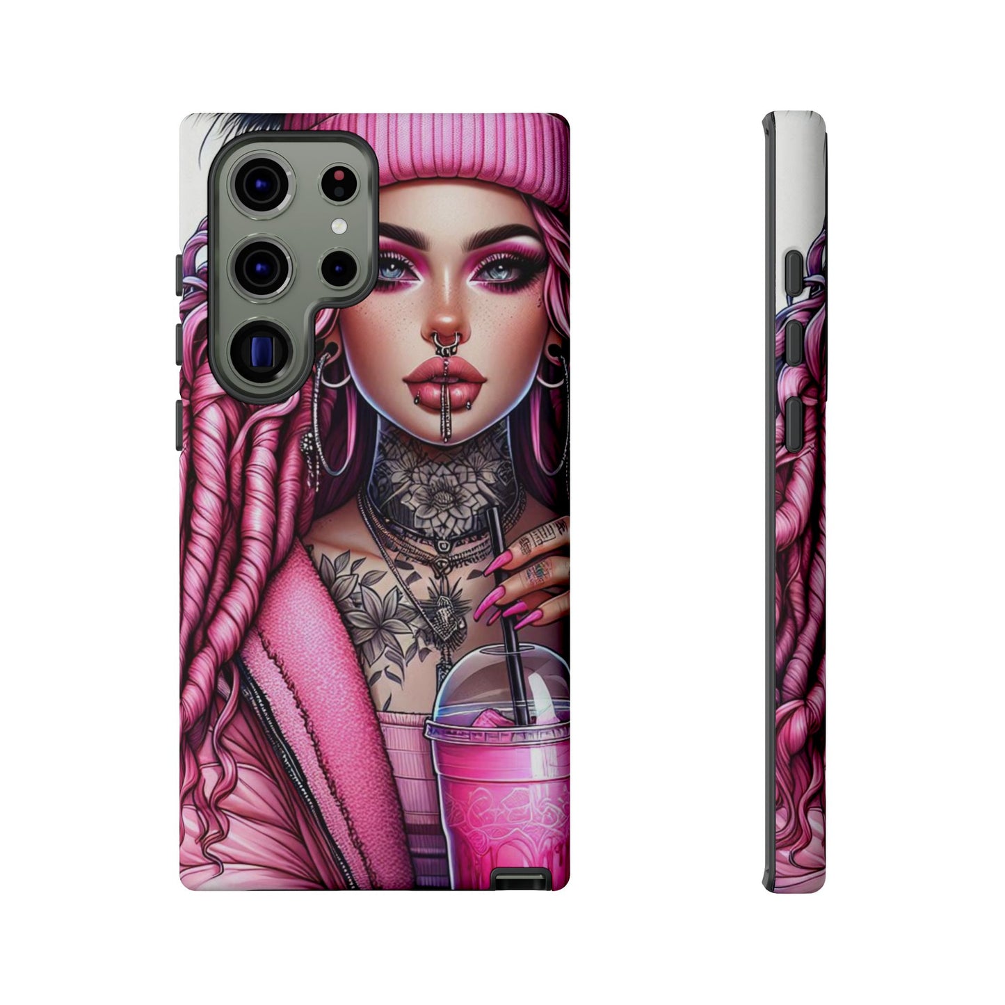 Pink Rebellion – Edgy Street Style & Tattooed Chic Mobile Cover