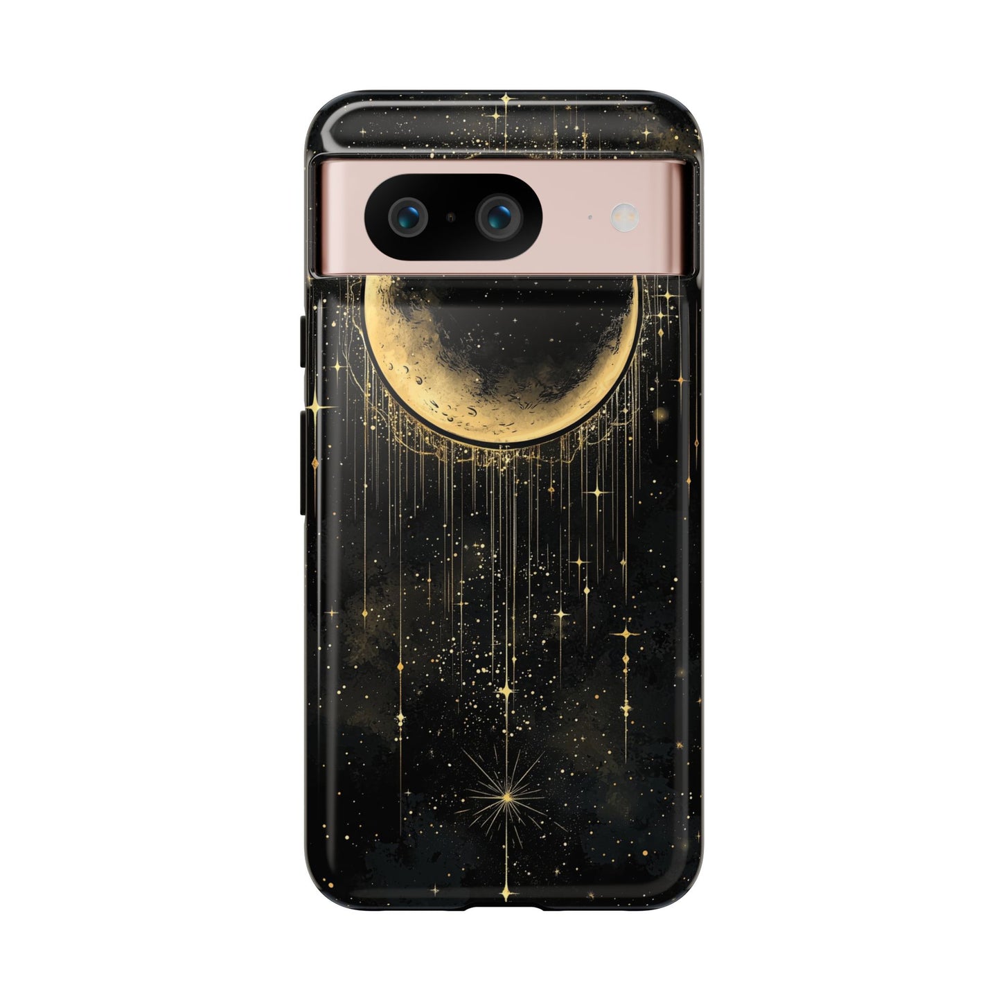 Celestial Glow Boho Moon Phone Case for iPhone, Pixel & Samsung
