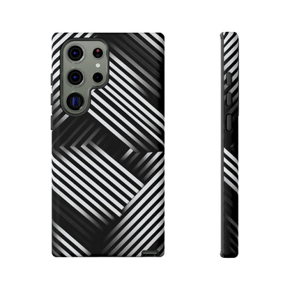 Monochrome Matrix Phone Case for iPhone, Pixel & Samsung
