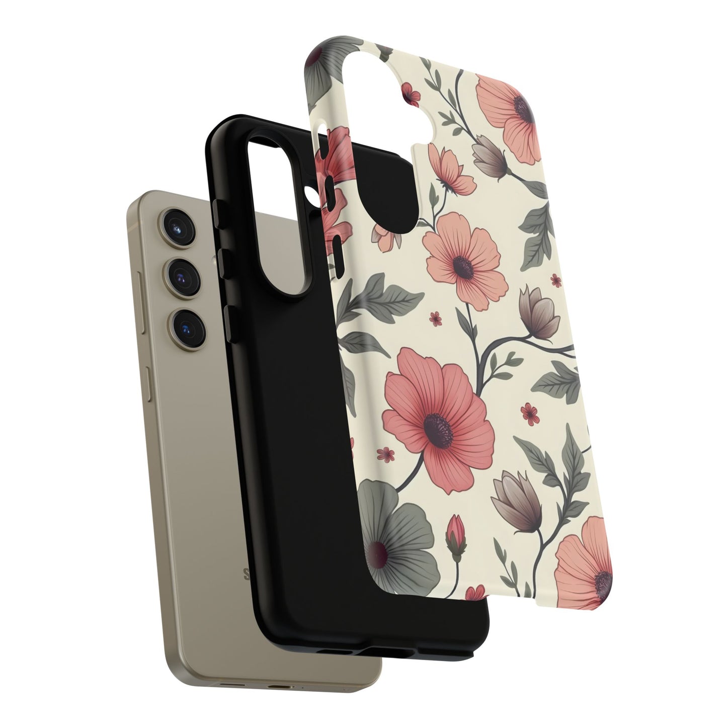Floral Iphone Case, Botanical Pattern Design