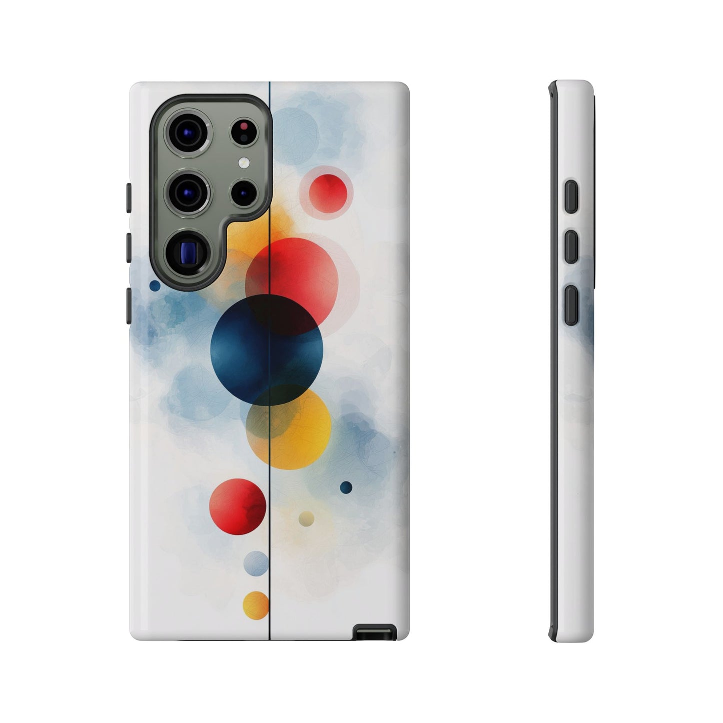 Celestial Balance – Watercolor Abstract Phone Case for iPhone, Samsung & Pixel