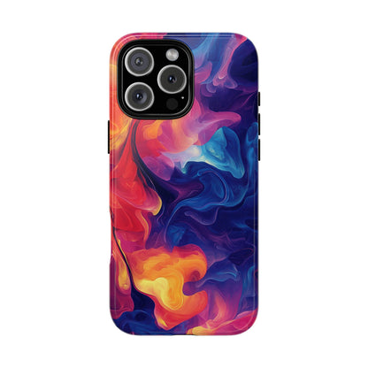 Cosmic Bloom – Abstract Vortex  Phone Case for iPhone, Samsung & Pixel