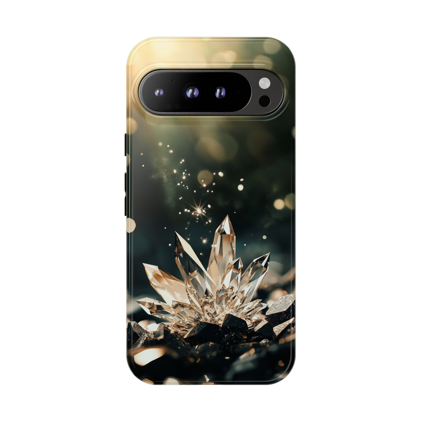 Crystal Stone Sparkle Phone Case – iPhone, Google Pixel, Samsung