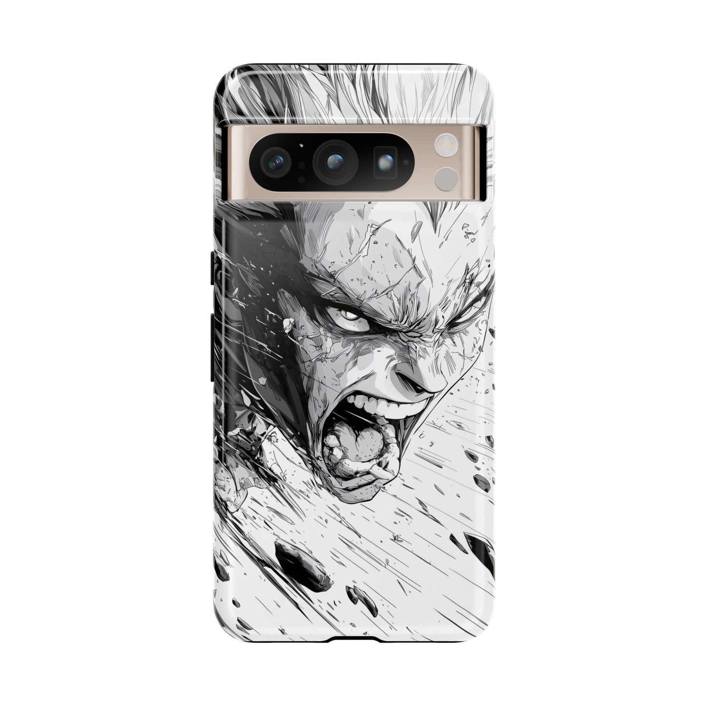 Unleashed Fury Comic Phone Case for iPhone, Samsung & Pixel