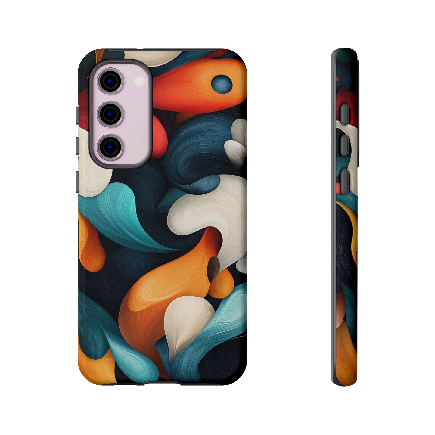 Swirl Spectrum – Vibrant Abstract Phone Case for iPhone, Samsung & Pixel