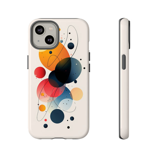 Galactic Echo – Abstract Minimalist Phone Case for iPhone, Samsung & Pixel