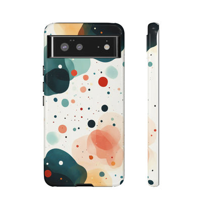 Cosmic Bloom – Abstract Orb Pattern Phone Case – iPhone, Google Pixel, Samsung