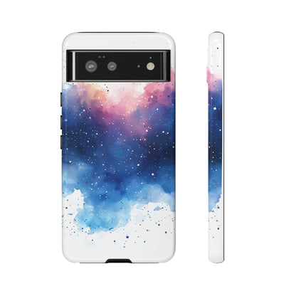 Nebula Dreams Watercolor Phone Case for iPhone, google Pixel & Samsung