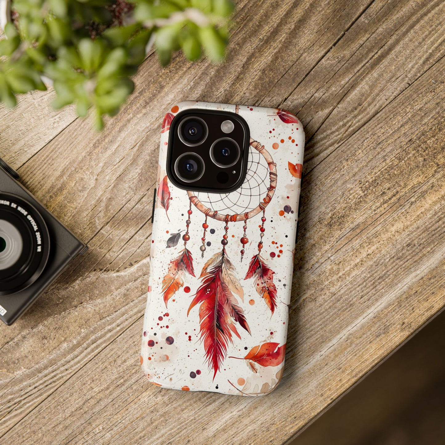 Autumn Dreamcatcher Boho Phone Case for iPhone, Pixel & Samsung