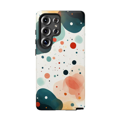 Cosmic Bloom – Abstract Orb Pattern Phone Case – iPhone, Google Pixel, Samsung