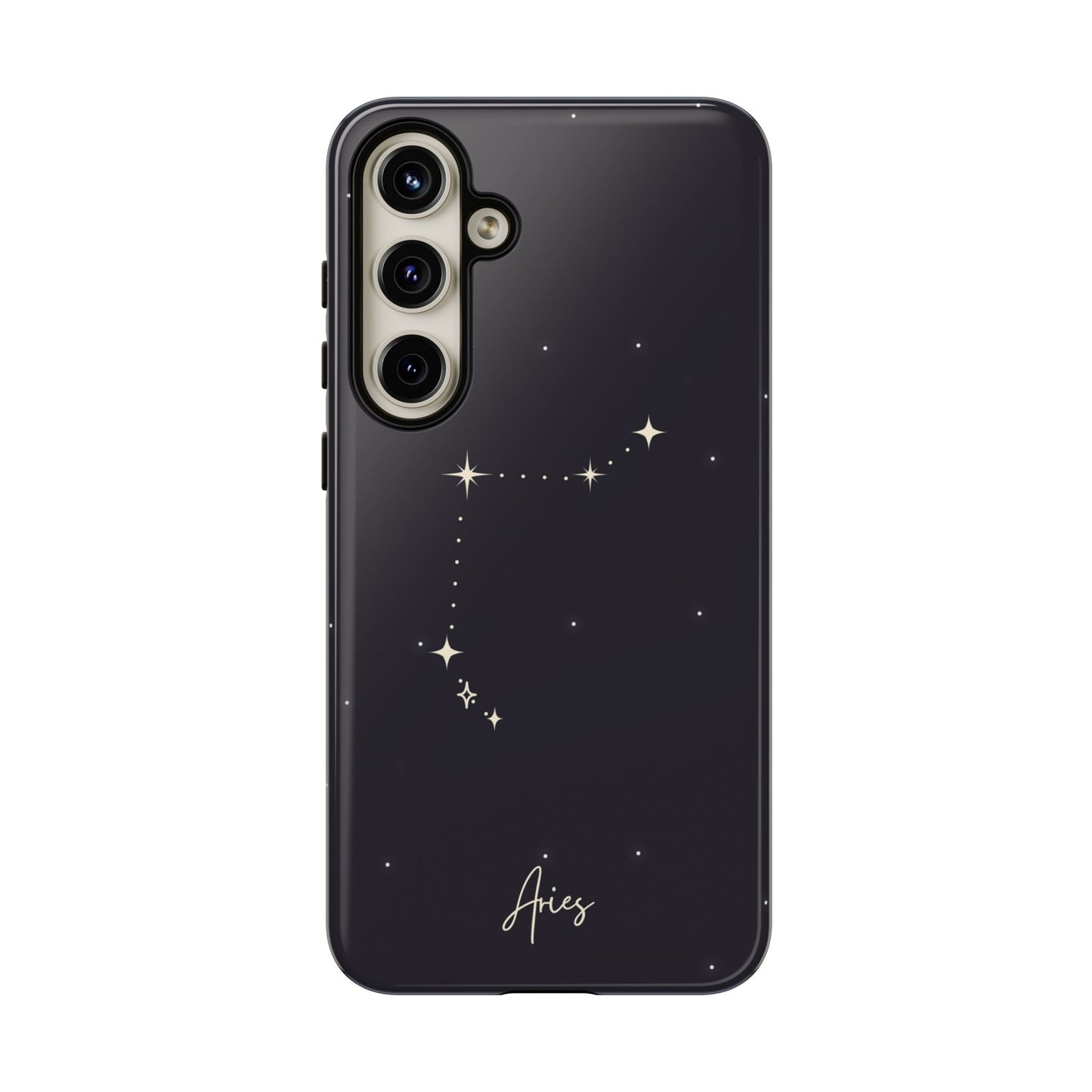 Aries Zodiac Starry Phone Case – Cosmic Style for iPhone, Samsung & Google Pixel