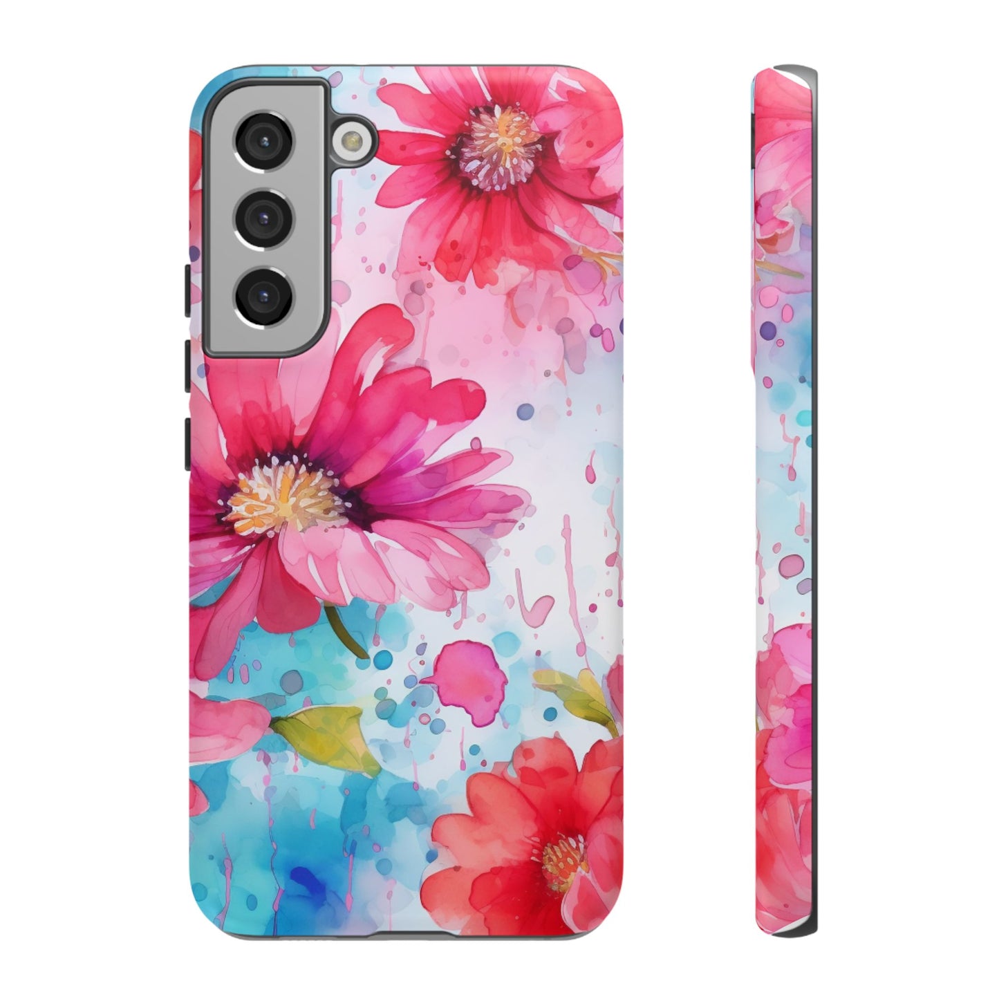Watercolor Bloom Floral Mobile Case