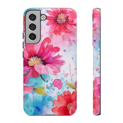 Watercolor Bloom Floral Mobile Case