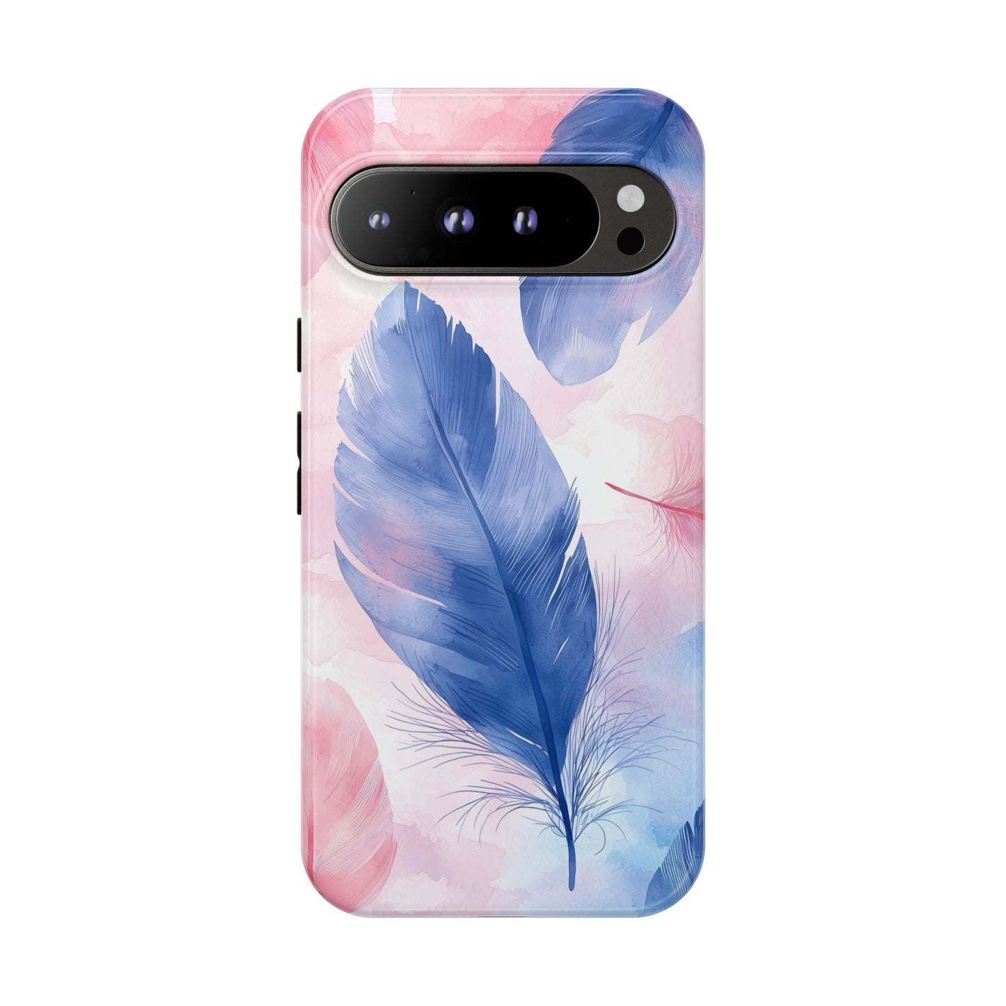 Pastel Plume Watercolor Phone Case for iPhone, google Pixel & Samsung