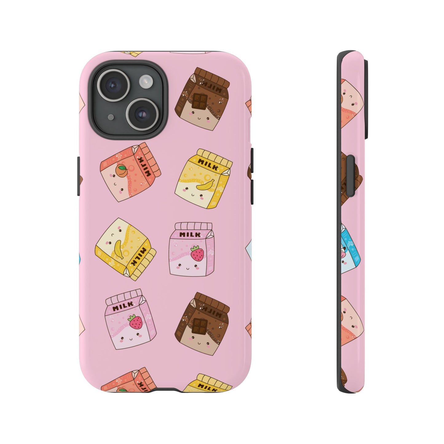 Kawaii Milk Carton Phone Case for iPhone, Google Pixel, Samsung