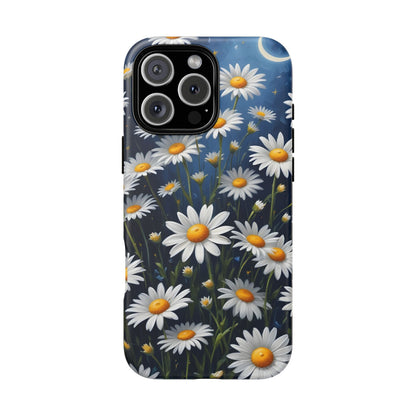 Witchy Daisy Flowers Phone Case Vintage Botanical Cover