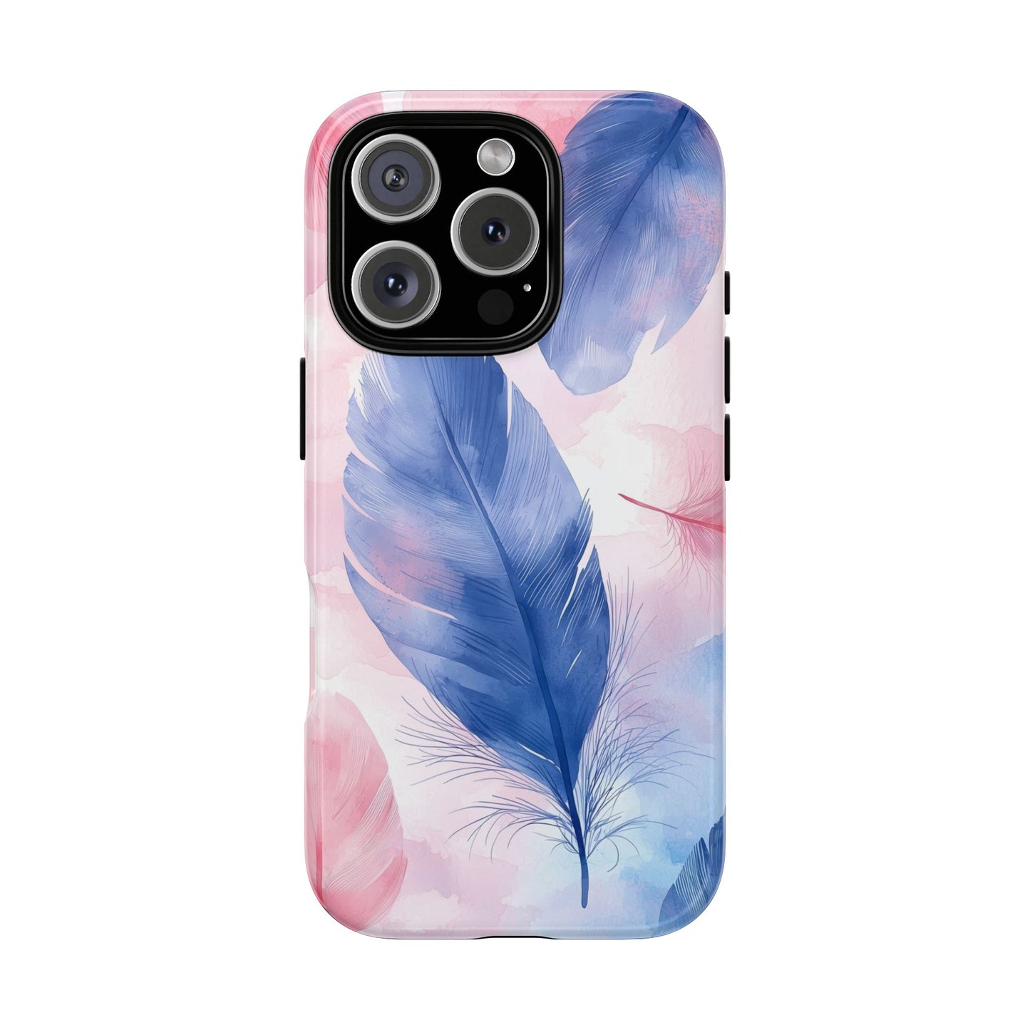 Pastel Plume Watercolor Phone Case for iPhone, google Pixel & Samsung