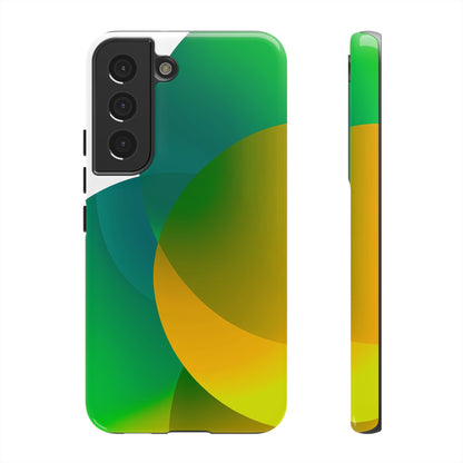 Verdant Bloom – Abstract Gradient Phone Case for iPhone, Samsung & Pixel