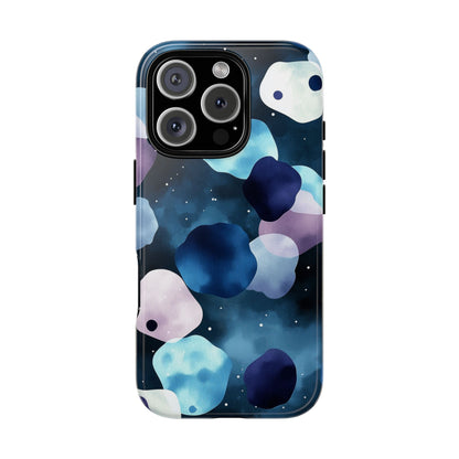 Neon Cosmic Cow Print Phone Case for iPhone, Samsung & Google Pixel