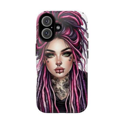 Neon Gothic Beauty Mobile Case