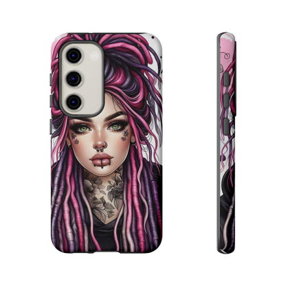 Neon Gothic Beauty Mobile Case