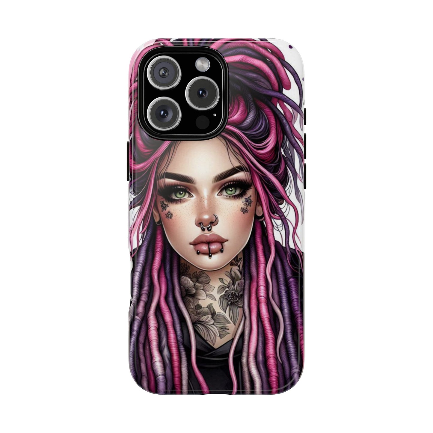Neon Gothic Beauty Mobile Case