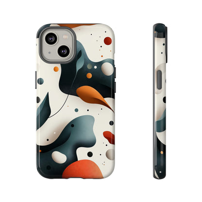 Midnight Bloom – Organic Abstract Phone Case for iPhone, Samsung & Pixel