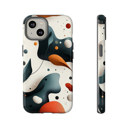 Midnight Bloom – Organic Abstract Phone Case for iPhone, Samsung & Pixel