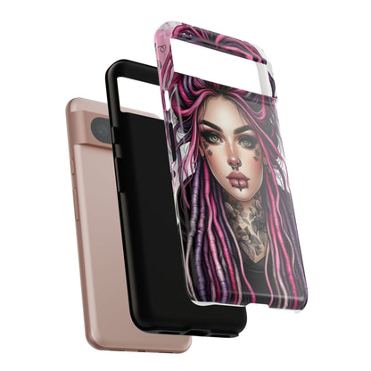 Neon Gothic Beauty Mobile Case