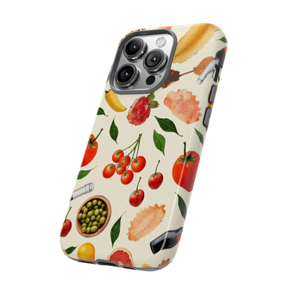 Fresh Fruits & Veggies Pattern Phone Case