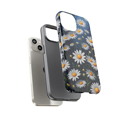 Witchy Daisy Flowers Phone Case Vintage Botanical Cover