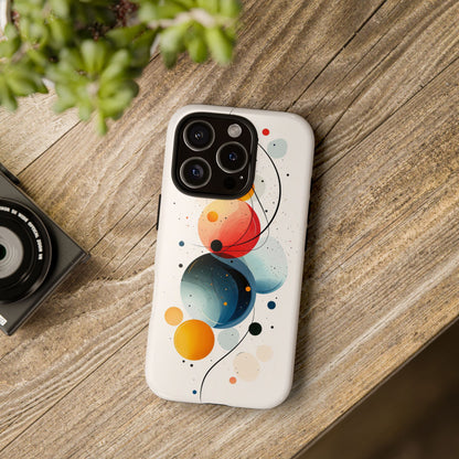 Orbital Drift – Cosmic Flow Abstract Phone Case for iPhone, Samsung & Pixel