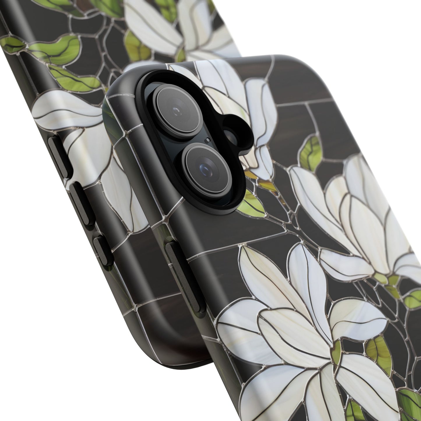 Stained Glass Floral Phone Case