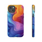 Aurora Flow Watercolor Phone Case for iPhone, google Pixel & Samsung