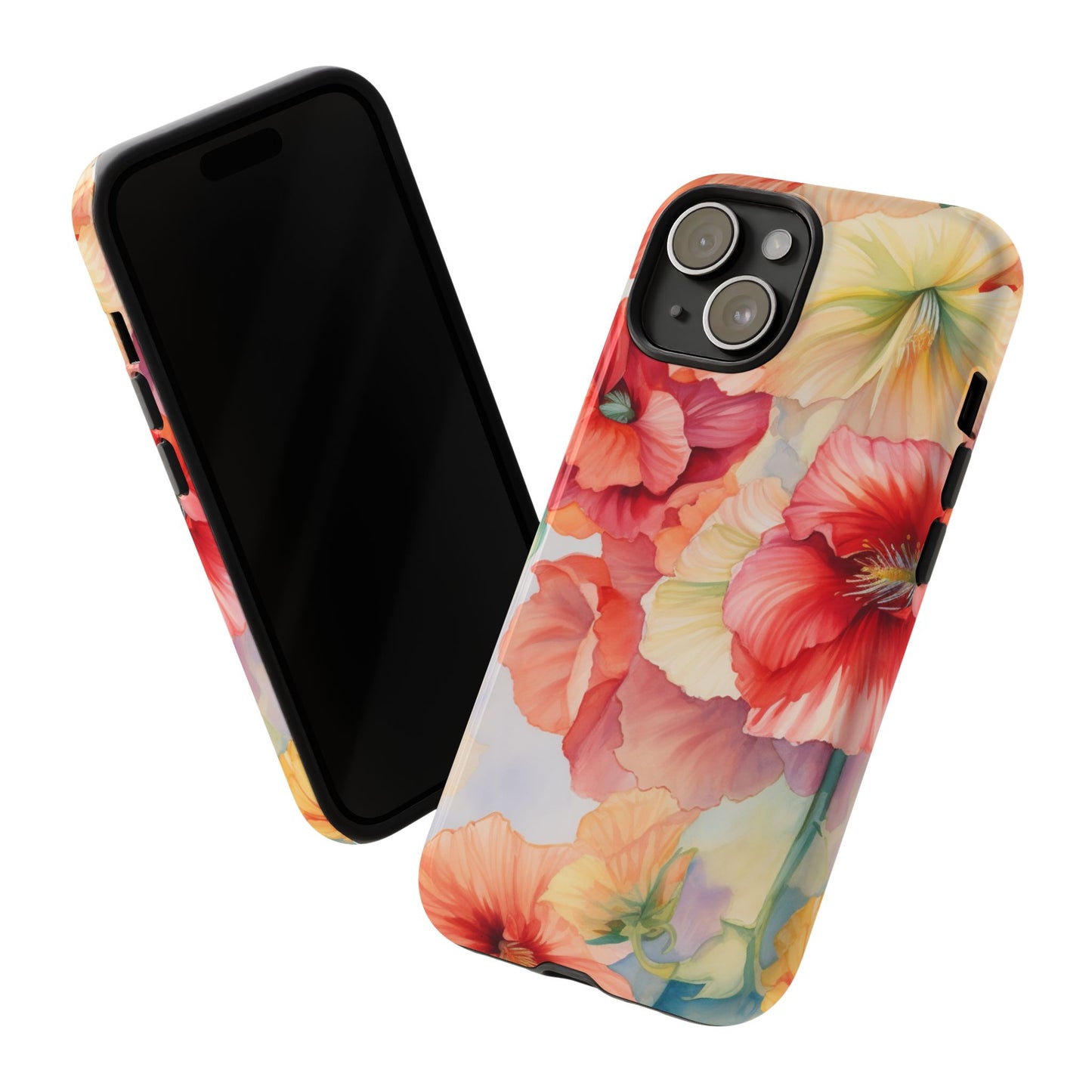 Floral Harmony Watercolor Mobile Case