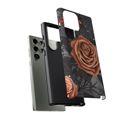 Mystic Noir Rose Mobile Case