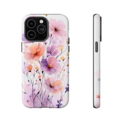 Botanical Bliss Watercolor Phone Case for iPhone, google Pixel & Samsung