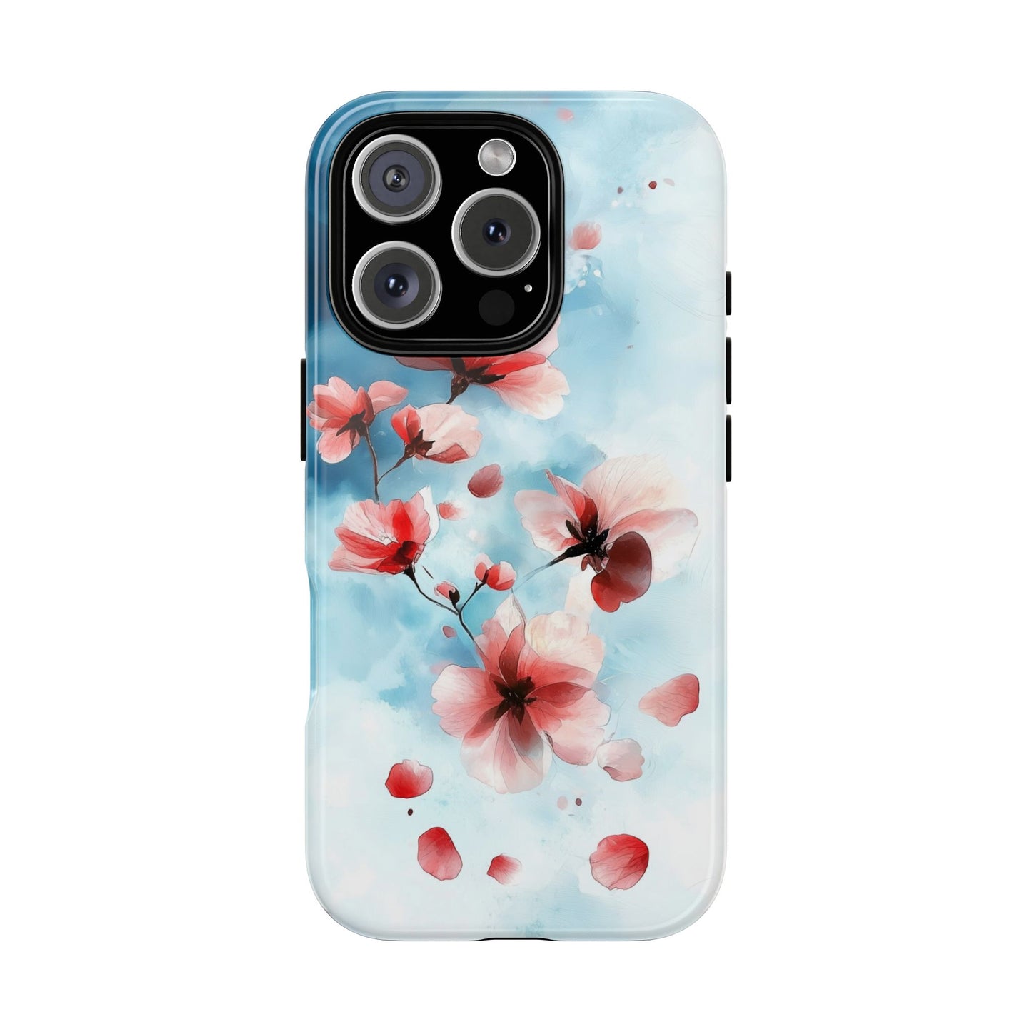 Petal Whispers Watercolor Phone Case for iPhone, google Pixel & Samsung