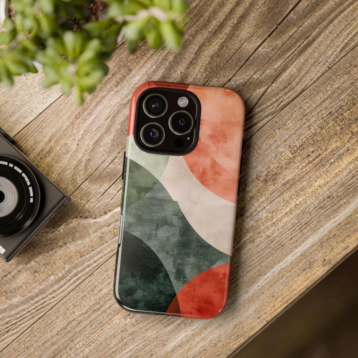 Zen Wave Abstract Phone Case for iPhone, Pixel & Samsung