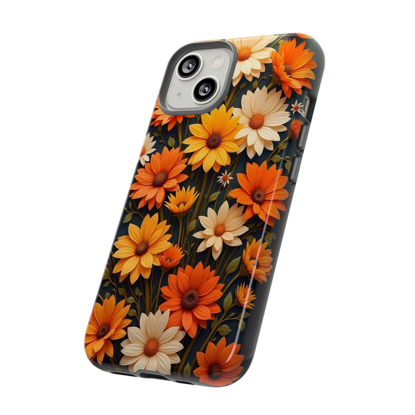 Boho Vibrant Floral Tapestry Case Design, Iphone Case