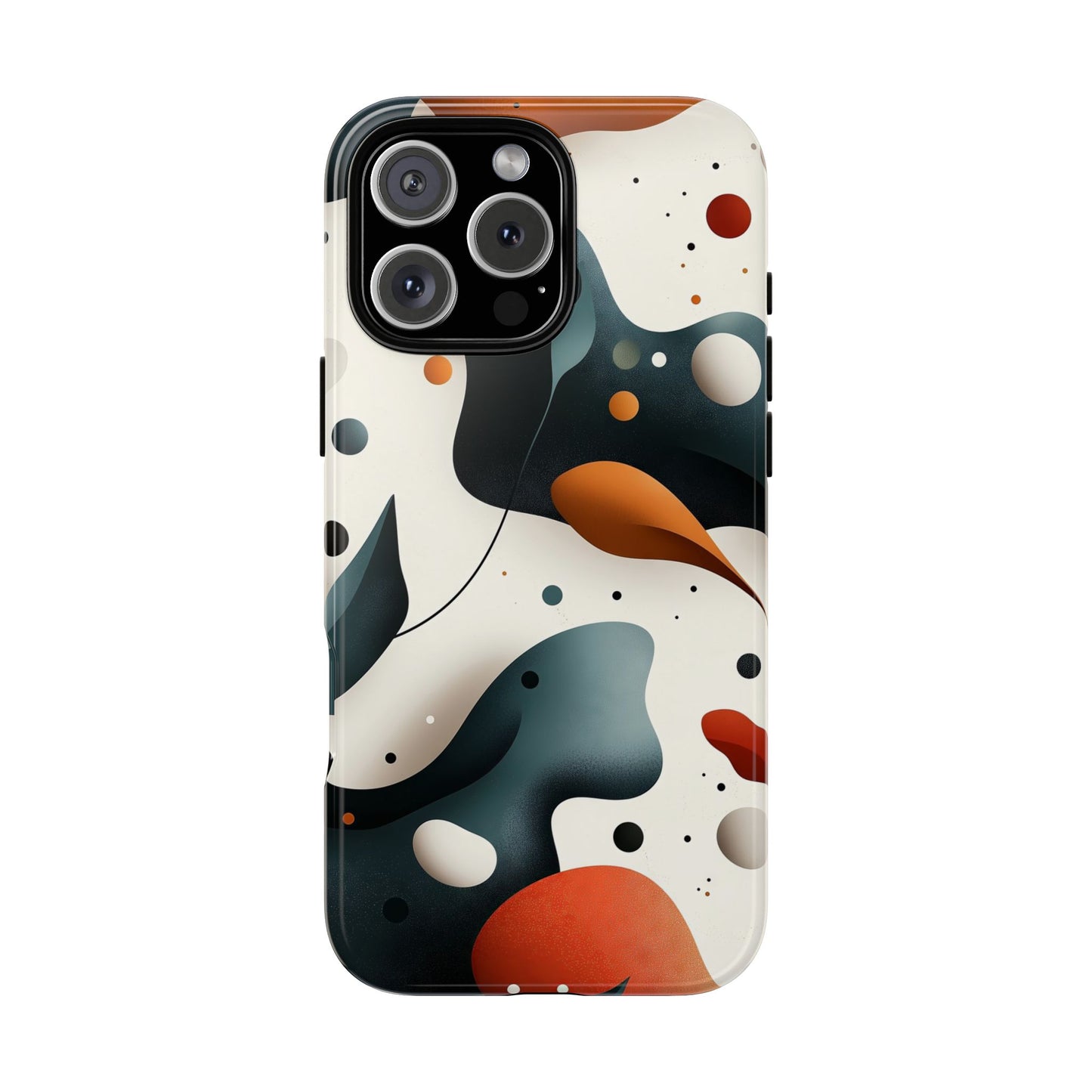 Midnight Bloom – Organic Abstract Phone Case for iPhone, Samsung & Pixel