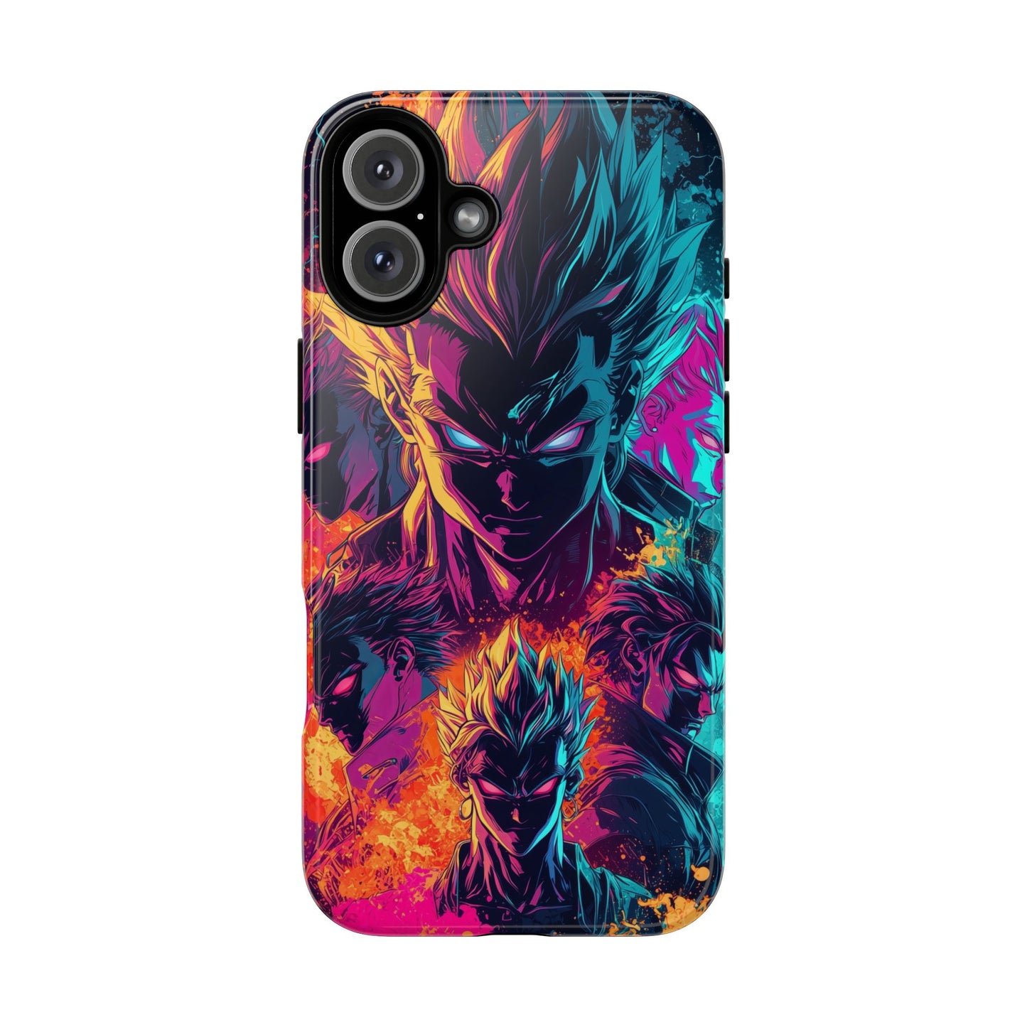 Multiverse Saiyan Rebellion | Comic-Style Anime Warriors Explosion Phone Case for iPhone, Samsung & Pixel