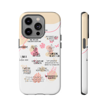 Motivational Quotes Phone Case – iPhone, Samsung & Google Pixel Inspirational Cover