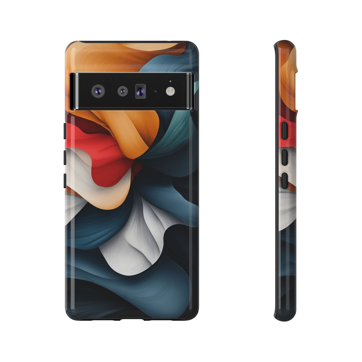 Velvet Whirl – Fluid Motion Phone Case for iPhone, Samsung & Pixel