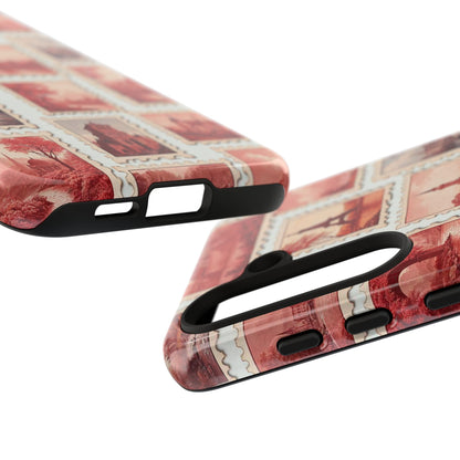 Vintage Postcard Stamps Phone Case